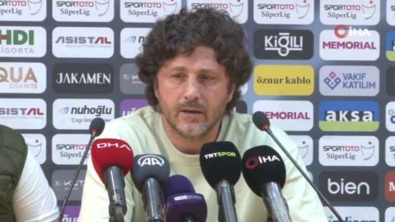 Fatih Tekke: “Tüm koşulları değerlendirdiğimizde 2 puan kayıp gibi gözüküyor”