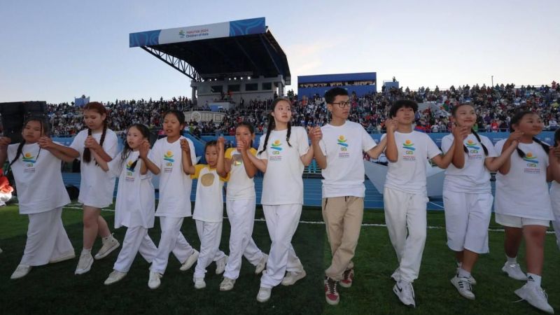 Dünyanın en büyük çocuk sporları oyunları: "Asya'nın Çocukları"