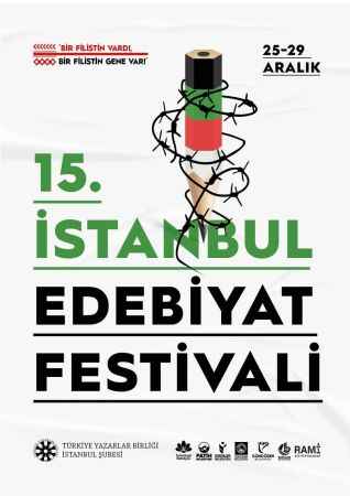 Filistin temalı İstanbul Edebiyat Festivali başlıyor Filistin temalı İstanbul Edebiyat Festivali başlıyor