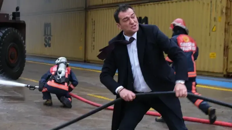 Giresun’da liman yangını! 1 makine kullanılamaz hale geldi