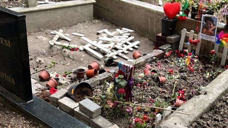 Mattia Ahmet Minguzzi’nin mezarına saldırı Mattia Ahmet Minguzzi’nin mezarına saldırı