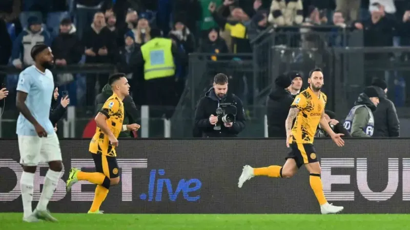Hakan’lı Inter Lazio’ya fark attı