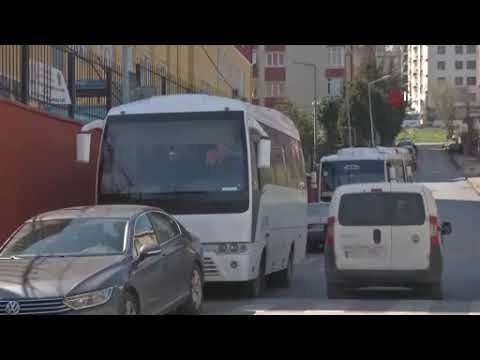 Küçükçekmece’de servis aracında çocukları sopayla döven servisçi yakalandı