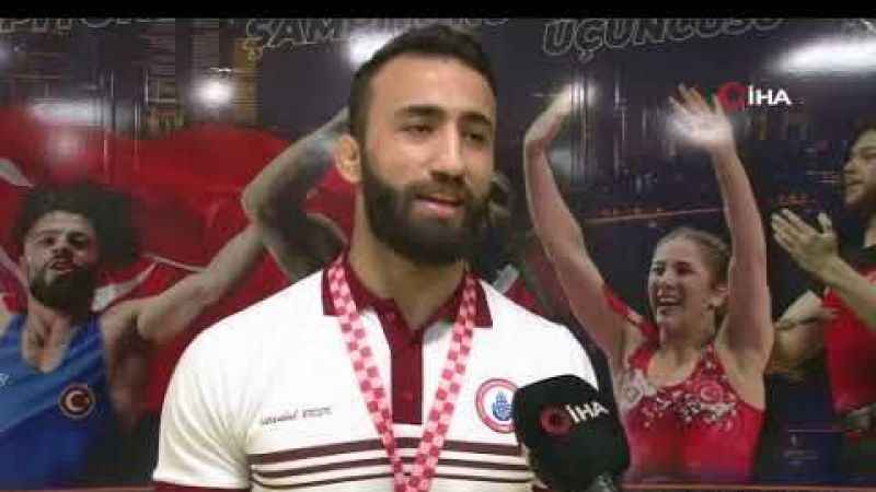 “Dünya şampiyonasında da hedefim altın madalya” “Dünya şampiyonasında da hedefim altın madalya”