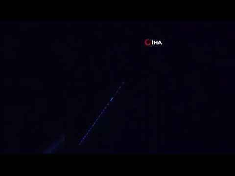 Starlink uyduları Kastamonu semalarında görüldü Starlink uyduları Kastamonu semalarında görüldü