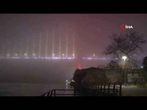 İstanbul’da yoğun sis: Göz gözü görmedi İstanbul’da yoğun sis: Göz gözü görmedi