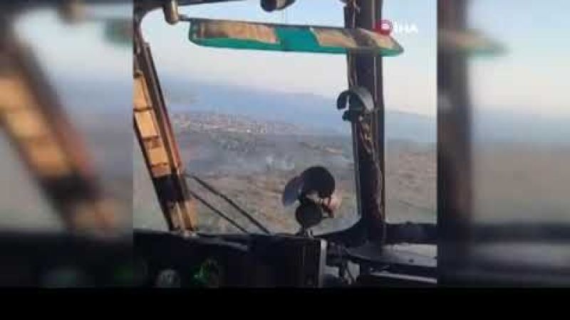 Çeşme’deki yangın kontrol altına alındı Çeşme’deki yangın kontrol altına alındı