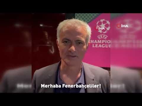 Fenerbahçe, Mourinho’nun İstanbul’a gelişini videoyla duyurdu Fenerbahçe, Mourinho’nun İstanbul’a gelişini videoyla duyurdu