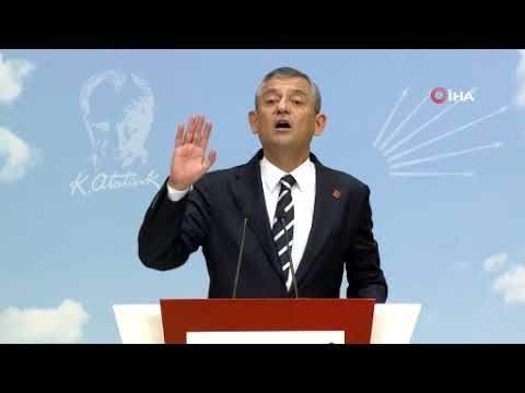 CHP Genel Başkanı Özel: "Bana bu milleti sokağa davet ettirme"