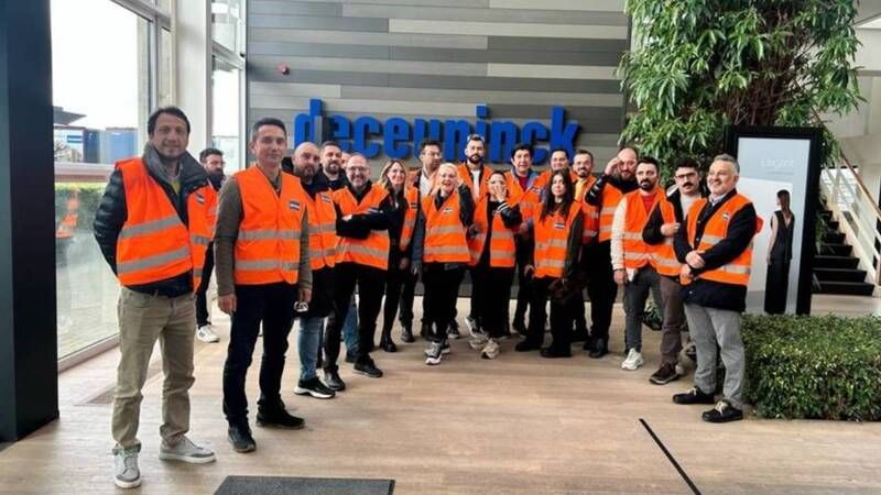 Egepen Deceuninck, İç Mimarlar Odası'nı Belçika'da ağırladı