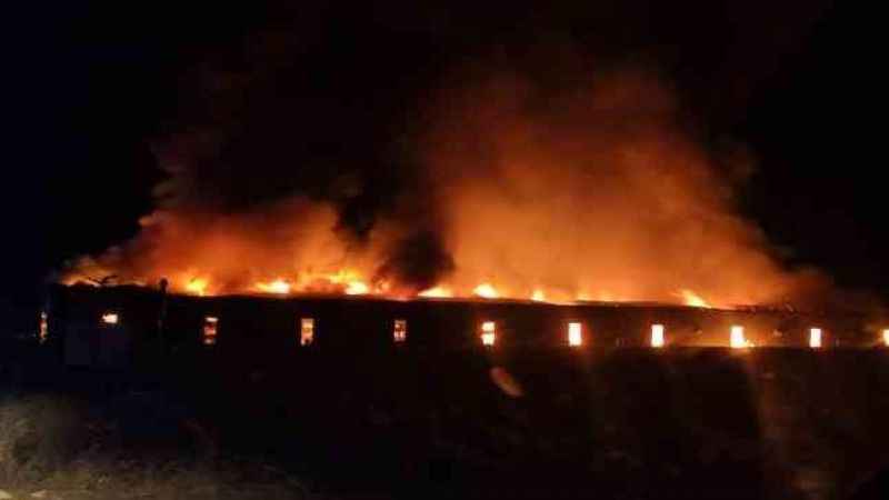 Bursa’da plastik fabrikası alev alev yandı Bursa’da plastik fabrikası alev alev yandı