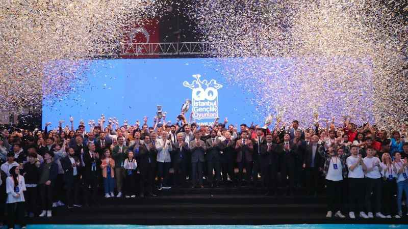 İstanbul Gençlik Oyunları’nda final şöleni İstanbul Gençlik Oyunları’nda final şöleni