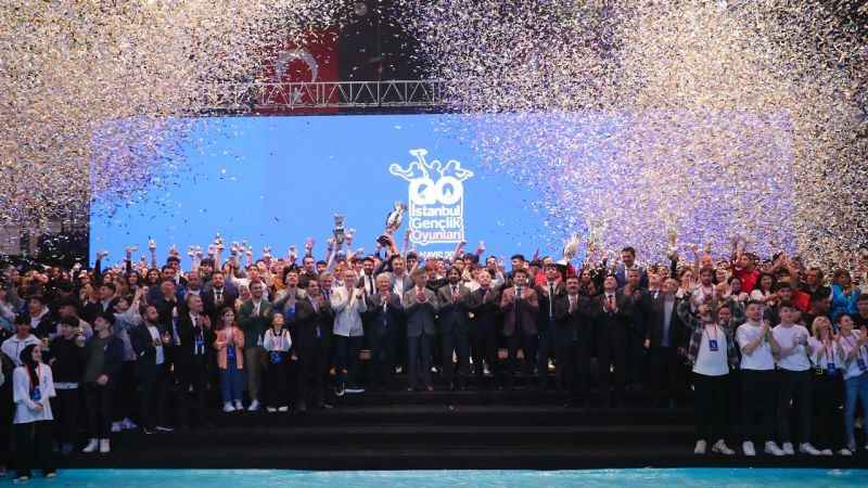 İstanbul Gençlik Oyunları’nda final şöleni