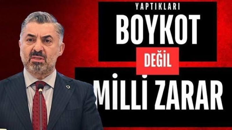RTÜK Başkanı Şahin ekonomik boykotu destekleyen kanalları uyardı