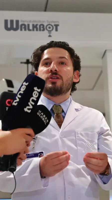 Türkiye’de ilk olan yürüme robotu ile rehabilitasyon devrimi