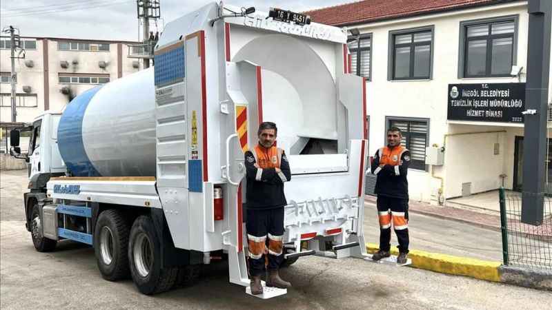 İnegöl Belediyesi temizlik hizmetlerinde teknolojik atılım
