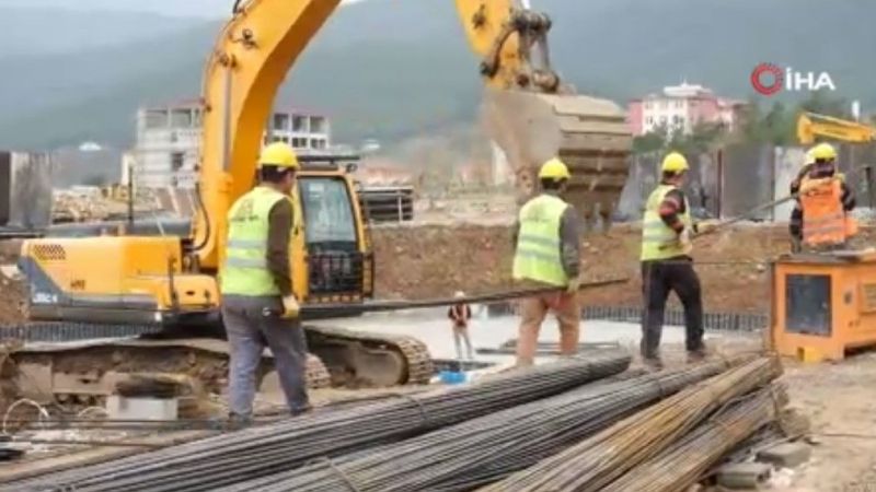 İnşaat maliyet endeksi yıllık yüzde 72,78 arttı İnşaat maliyet endeksi yıllık yüzde 72,78 arttı