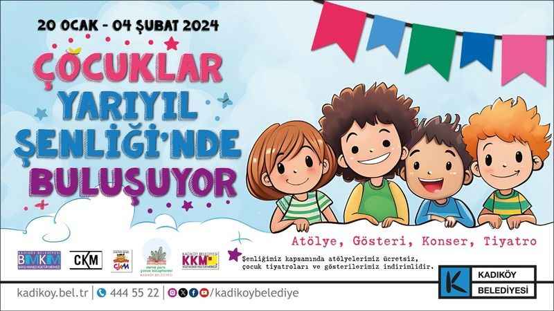 Kadıköy’de yarıyıl şenliğinde renk cümbüşü var!