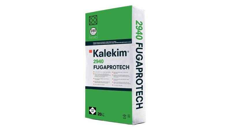 Kalekim’den yüksek sıcaklık ve basınç dayanımlı derz dolgu: 2940 Fugaprotech 