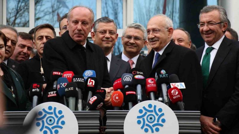 CHP lideri Kılıçdaroğlu, Muharrem İnce ile görüştü