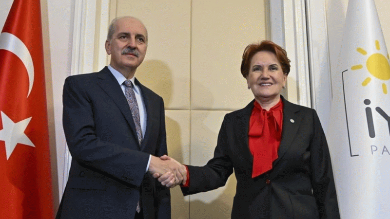 TBMM Başkanı Kurtulmuş'tan Akşener’e ziyaret TBMM Başkanı Kurtulmuş'tan Akşener’e ziyaret