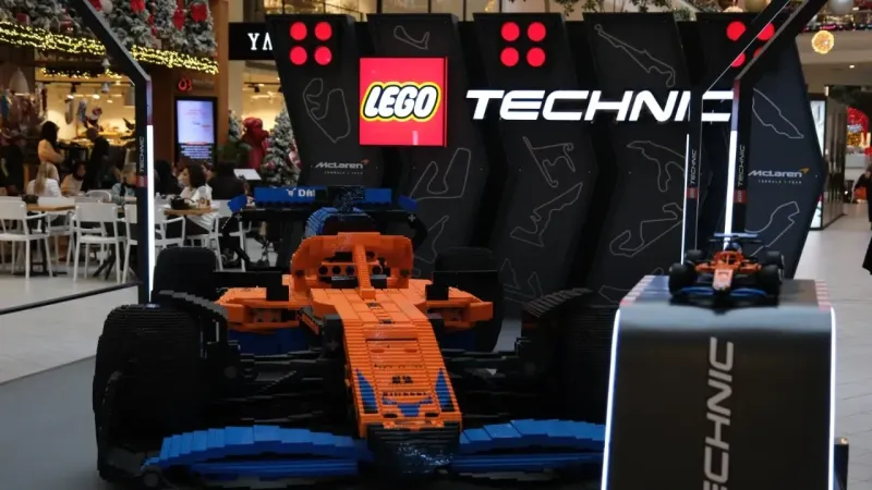 LEGO McLaren Formula 1 ziyaretçilerini bekliyor!