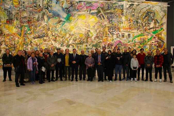Haydar Özay'dan 'Nâzım Hikmet Maltepe'de' Sergisi Haydar Özay'dan 'Nâzım Hikmet Maltepe'de' Sergisi