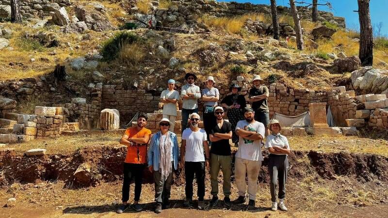 Martı Hemithea Hotel Kastabos Antik Kenti, Hemithea Kutsal Alanı’ndaki kazı çalışmalarına destek oluyor