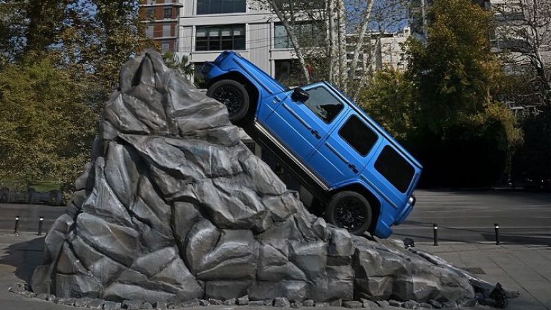 Yeni Elektrikli G-Serisi İstanbul’da yükseldi. Yeni Elektrikli G-Serisi İstanbul’da yükseldi.