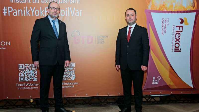 Mutfak yangınlarına Flexoil engeli Mutfak yangınlarına Flexoil engeli