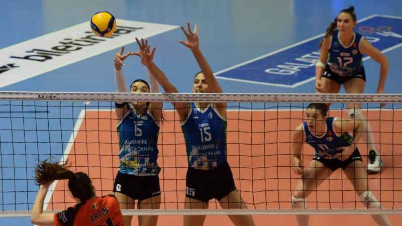 Nilüfer'de Voleybolun Sultanları'nın Avrupa zaferi Nilüfer'de Voleybolun Sultanları'nın Avrupa zaferi