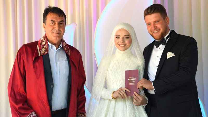 Osmangazi'de 1 yılda 6.800 çift dünya evine girdi