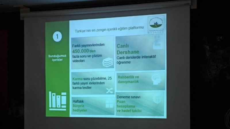 Sınav maratonunda öğrencilere dijital destek