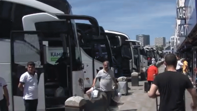 Kurban Bayramı tatili için otobüs biletleri tükenmek üzere Kurban Bayramı tatili için otobüs biletleri tükenmek üzere