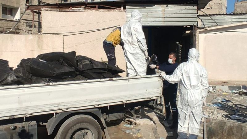 İran ve Hizbullah’ın kullandığı karargahta cansız bedenler bulundu