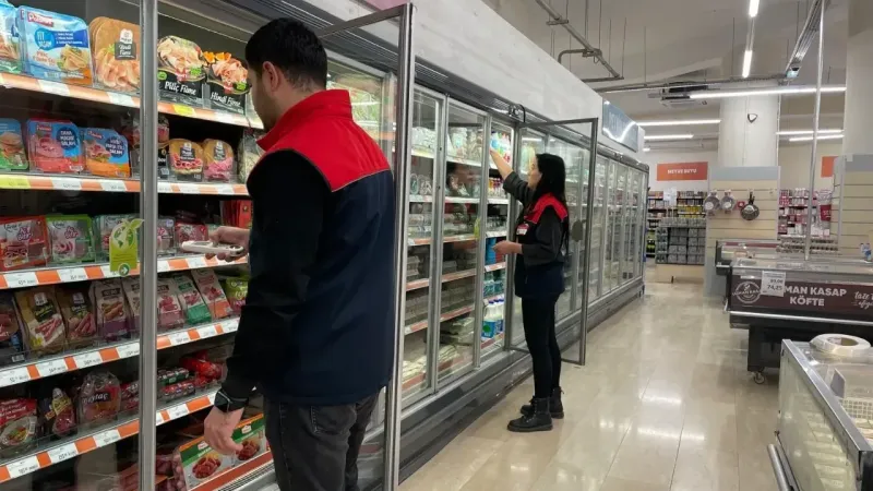 Şırnak’taki zincir marketlerde denetim yapıldı