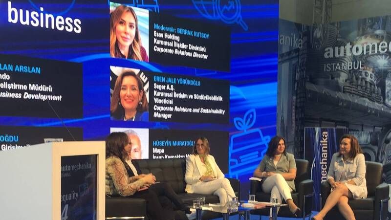 Seger, Toplumsal Cinsiyet Eşitliği Çalışmalarını Automechanika Academy’de anlattı
