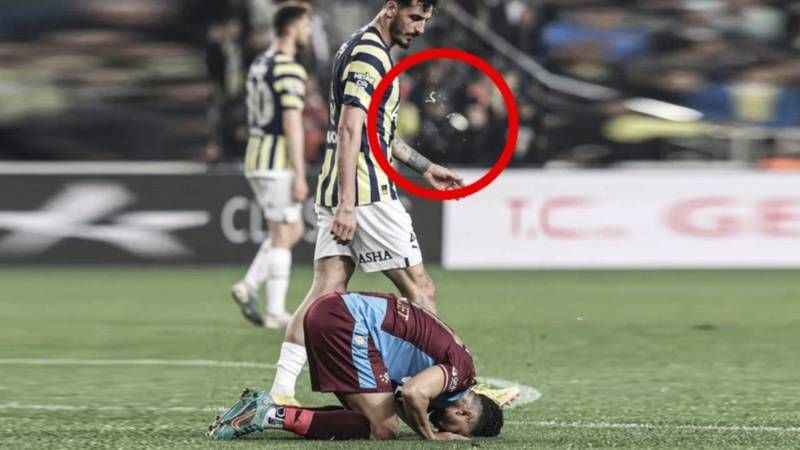 Samet Akaydın tükürdü mü? Trezeguet şaştı kaldı! Görüntüler ilk kez paylaşıldı