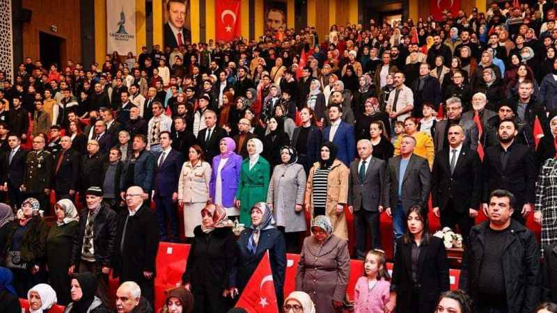 Sancaktepe'de şehitleri anma programı