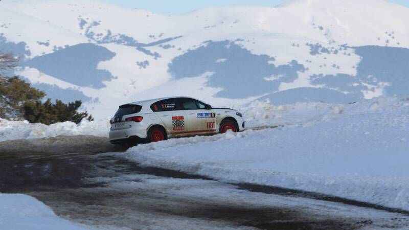 Sarıkamış'ta ralli heyecanı