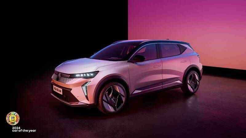 2024 yılının otomobili: Scenic E-tech Yüzde 100 elektrikli 