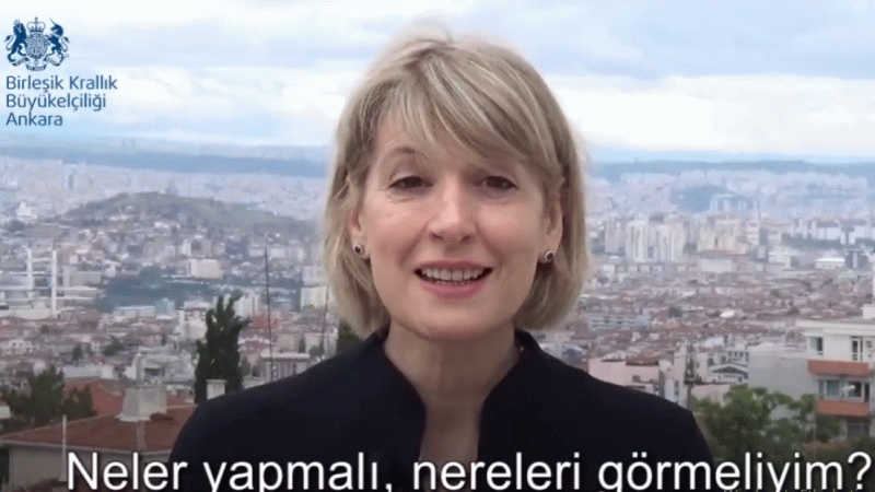 İngiltere'nin Ankara Büyükelçisi, Türklerden tavsiye istedi İngiltere'nin Ankara Büyükelçisi, Türklerden tavsiye istedi