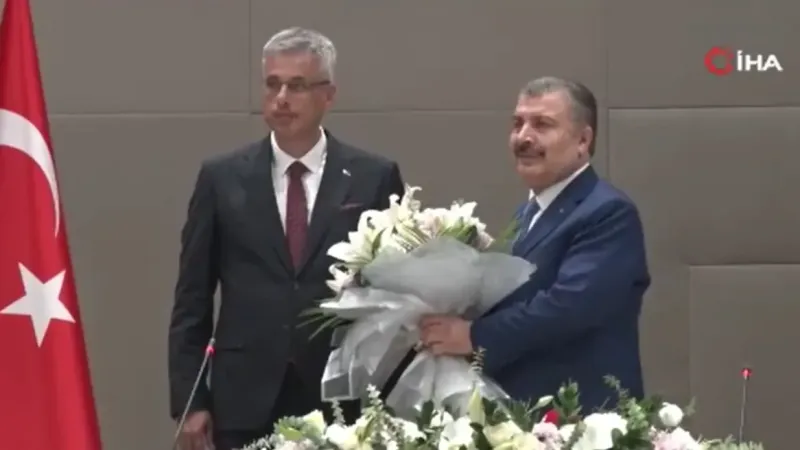 Sağlık Bakanlığında devir teslim Sağlık Bakanlığında devir teslim