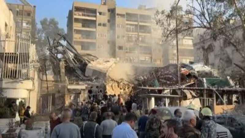 İsrail’in İran’ın Suriye’deki büyükelçiliğine düzenlediği saldırıda 8 kişi hayatını kaybetti