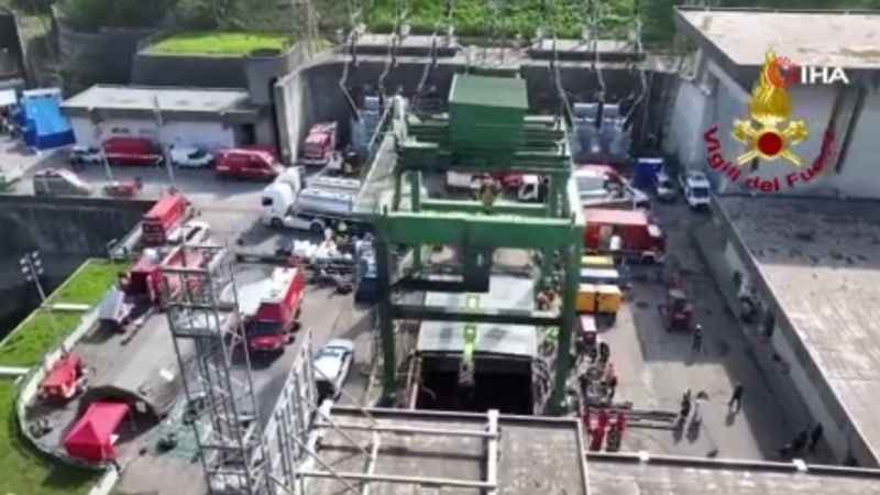 İtalya’da hidroelektrik santralindeki patlamada ölü sayısı 5’e yükseldi