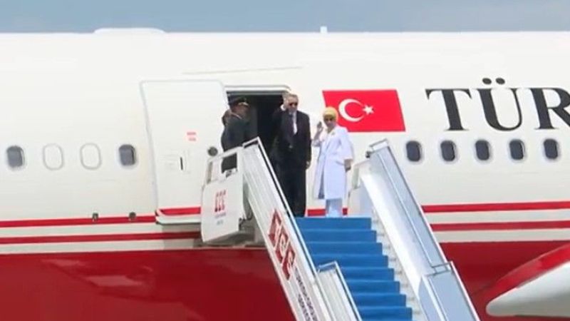 Cumhurbaşkanı Erdoğan, Astana’ya gitti