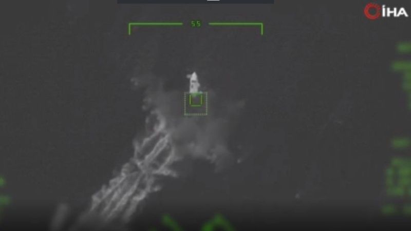 Bayraktar AKINCI’dan deniz hedeflerine tam isabet Bayraktar AKINCI’dan deniz hedeflerine tam isabet