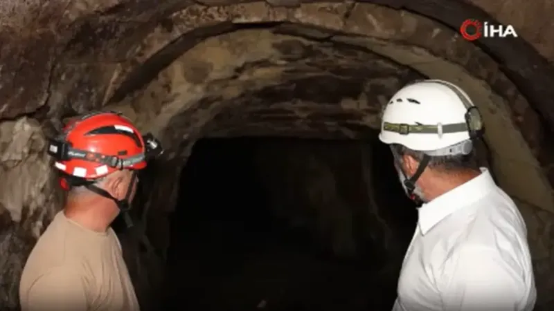 Osmanlı döneminde yapılan su tünelleri gün yüzüne çıkacak