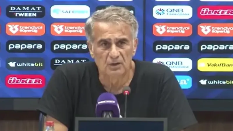 Şenol Güneş: "Sahada yoktuk"
