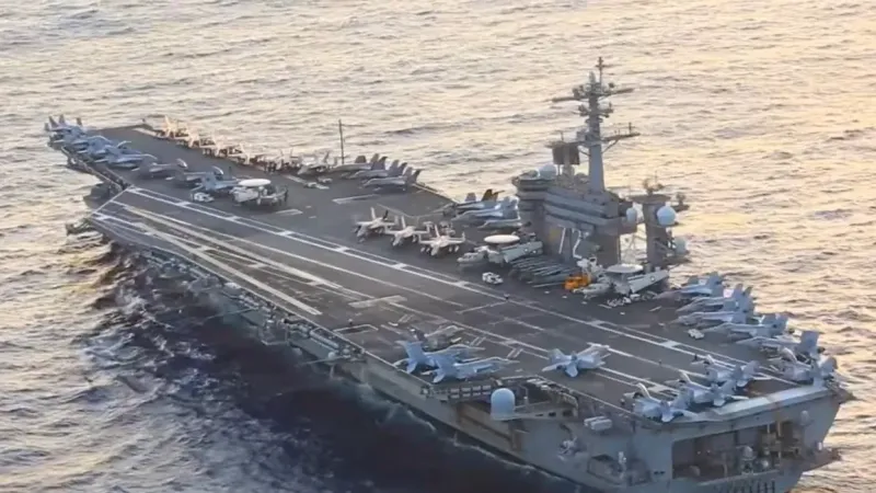 ABD’nin ikinci uçak gemisi Orta Doğu’ya ulaştı